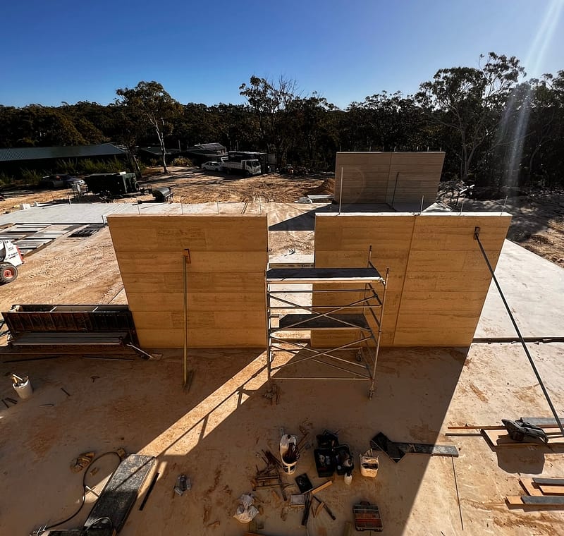 rammed earth construction